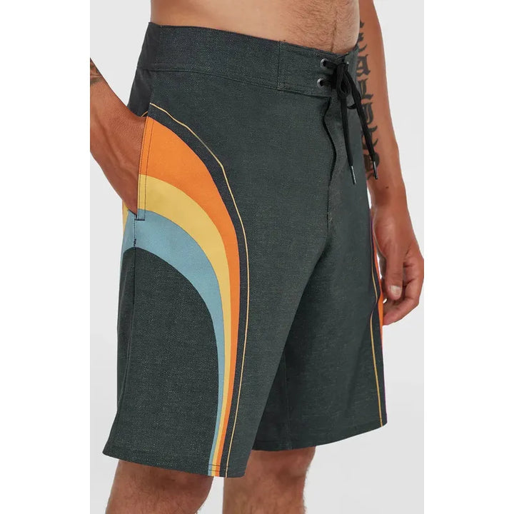 O'Neill Herren Boardshorts Originals Longboard 19' - black original stripe