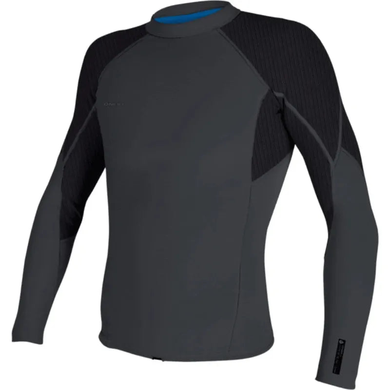 O'Neill Herren Hyperfreak 1.5mm Neo Top - Tempered Steel/Graphite