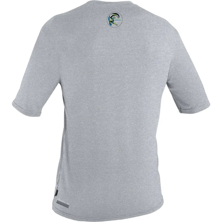 O'Neill Herren Lycra 50+ TRVLR Hybrid Graphic Sun Shirt - smoke