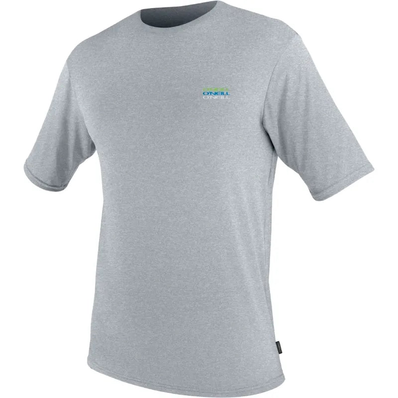 O'Neill Herren Lycra 50+ TRVLR Hybrid Graphic Sun Shirt - smoke