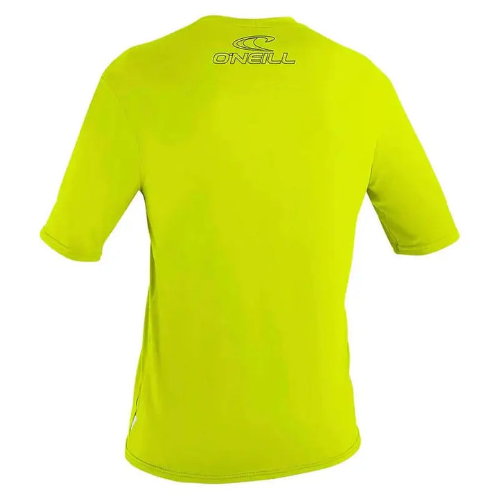 O'Neill Herren Lycra Skins Basic, kurzarm - Lime