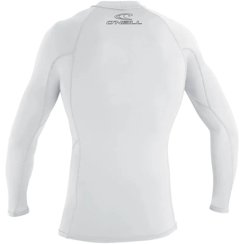 O'Neill Herren Lycra langarm Basic Skins Rashguard - white