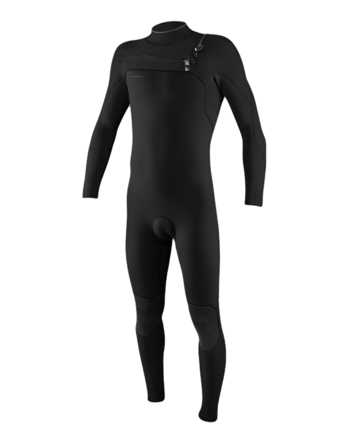 O'Neill Herren Neoprenanzug Hyperfreak 4/3+mm Chestzip - Black Grösse XL (Miete)