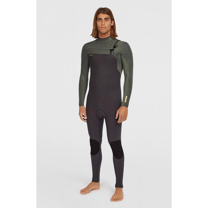 O'Neill Herren Neoprenanzug Hyperfreak 4/3+mm Chestzip Summer Edition 2025 - Arabica/ Chimera