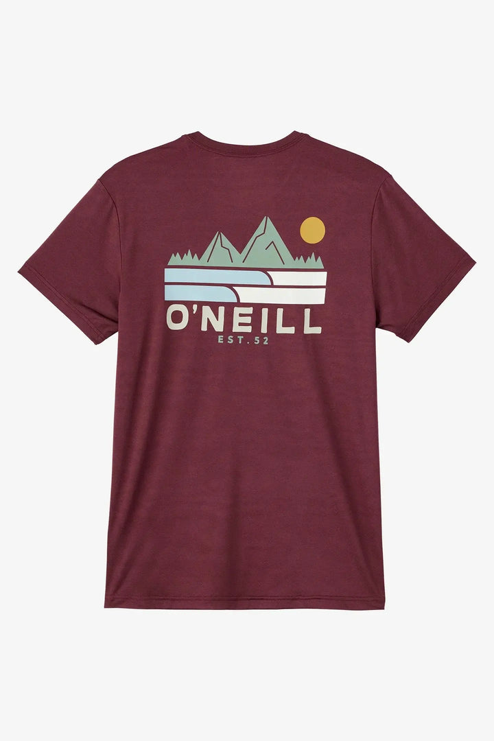 O'Neill Herren UPF T-Shirt - burgundy