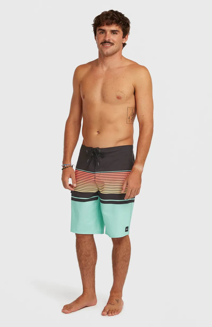 O'Neill Herrren Boardshorts Lennox Stripe 21" - canal blue lennox stripe