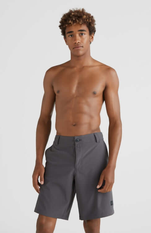 O'Neill Hybrid Chino Shorts - asphalt