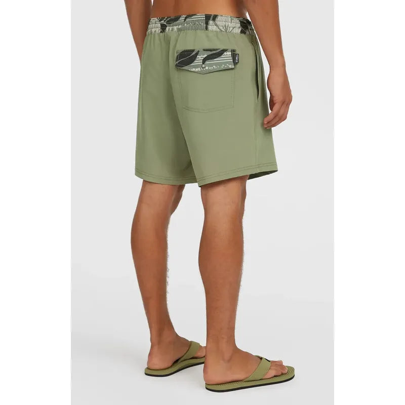 O'Neill Pocket Print 16" Boardshorts - avery fern