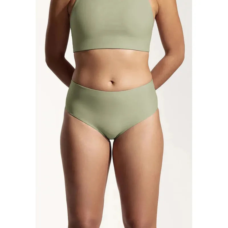 OY Surf Bikini Bottom Fugu - sage green
