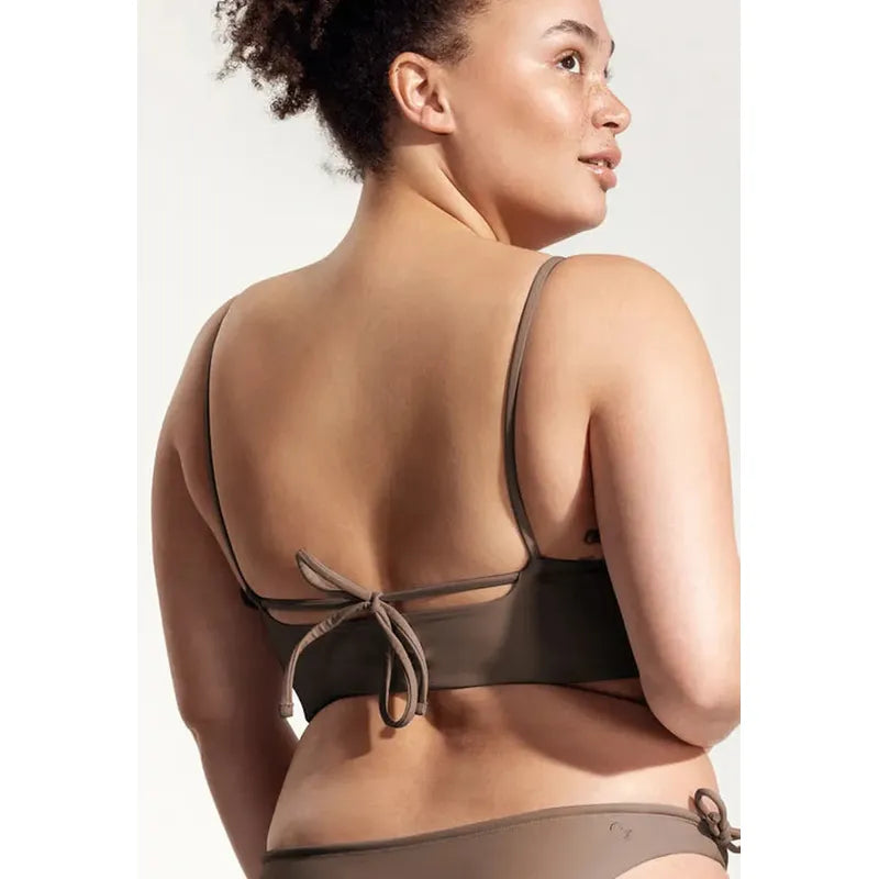 OY Surf Bikini Top Buri - brown