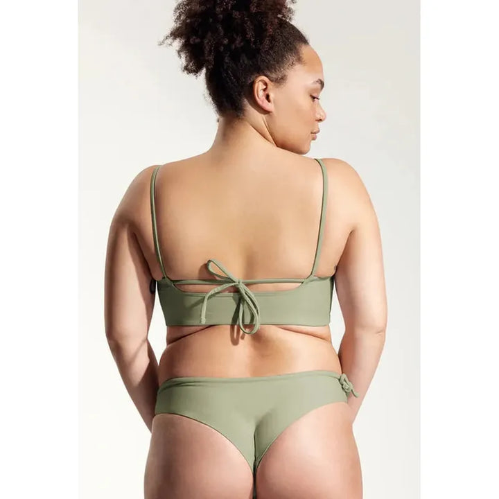 OY Surf Bikini Top Buri - sage green