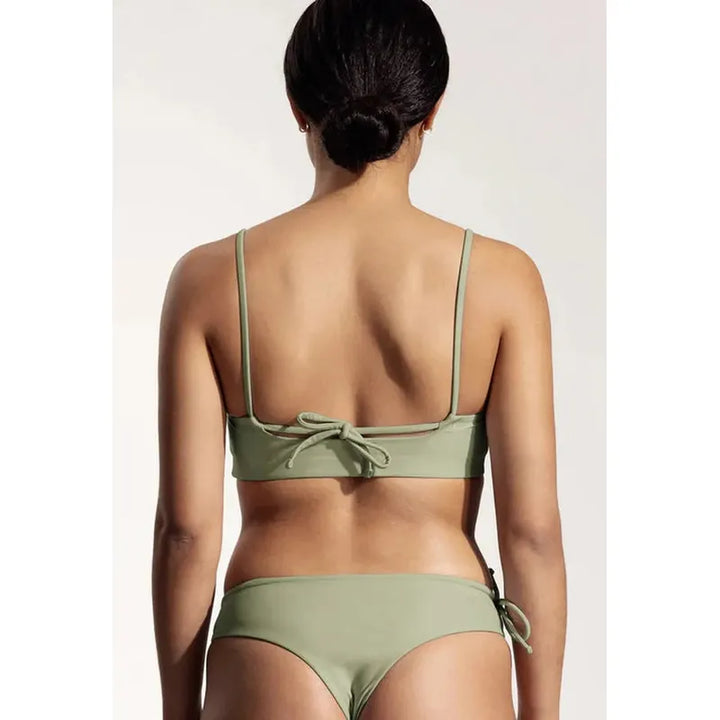 OY Surf Bikini Top Buri - sage green