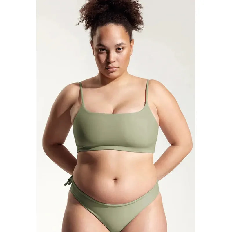 OY Surf Bikini Top Buri - sage green