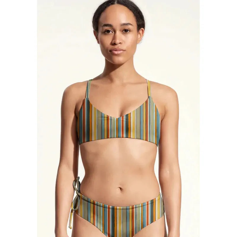 OY Surf Bikini Top Dace - solar ray print