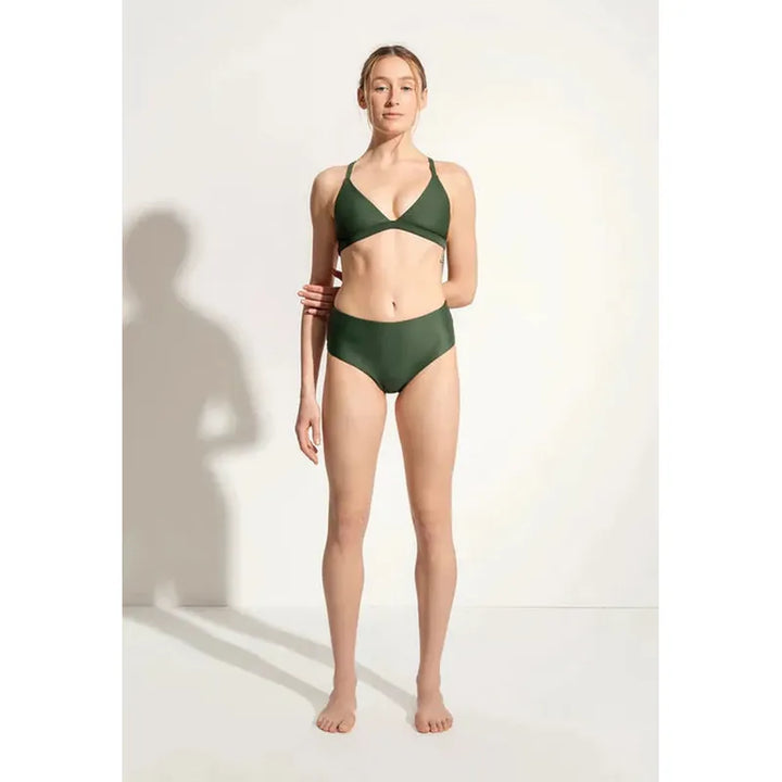 OY Surf Bikini Top Esox - dark green