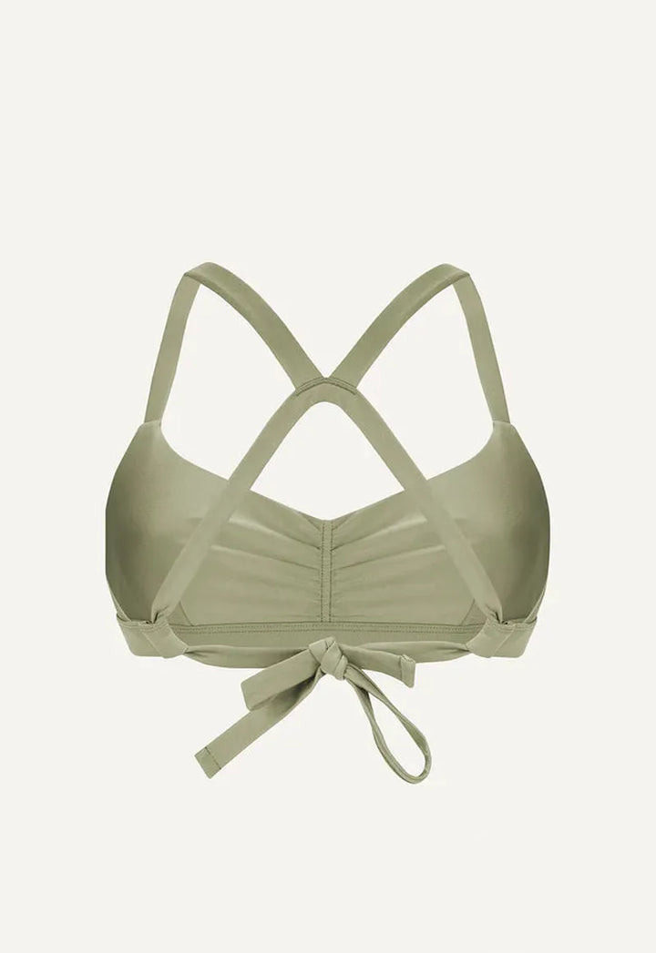 OY Surf Bikini Top Hoki - sage green