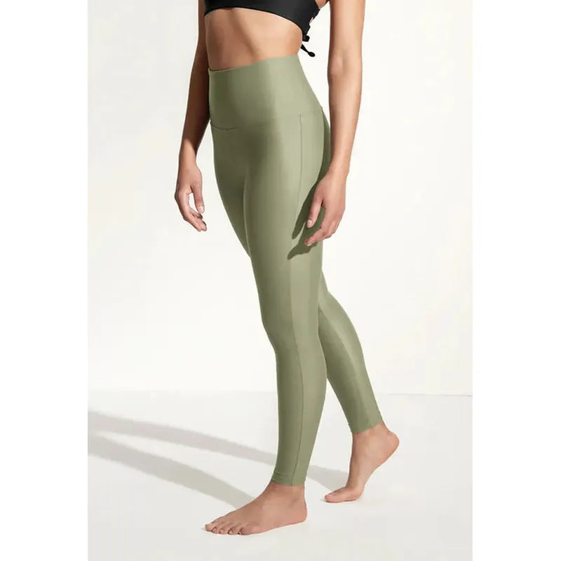 OY Surf Damen Surf Leggings Larimar - sage green