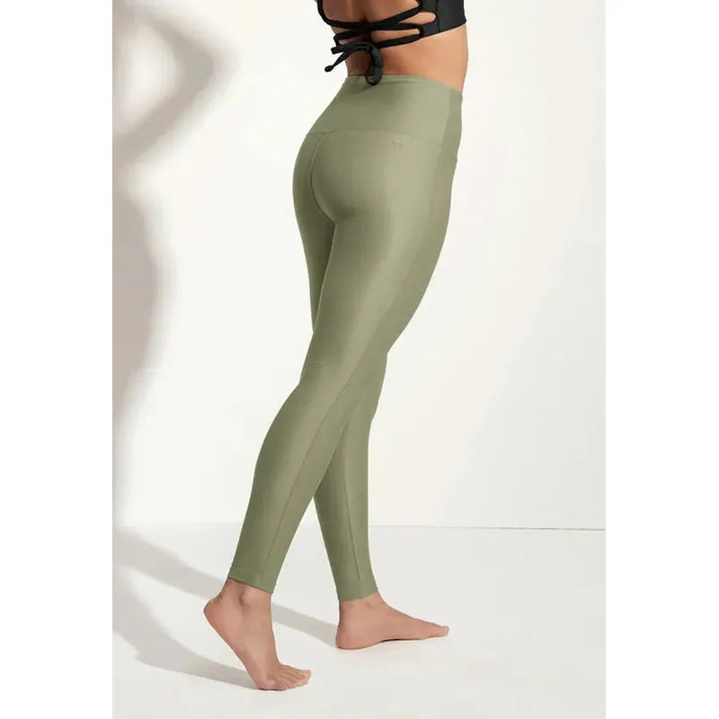 OY Surf Damen Surf Leggings Larimar - sage green