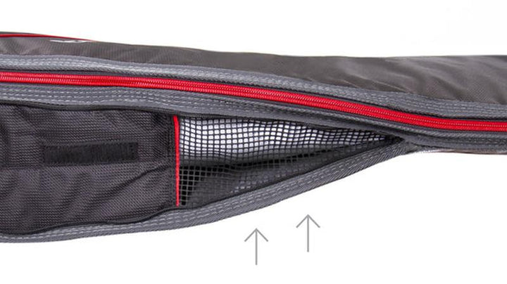 Ocean & Earth 6'0 Aircon Fish Cover - red / black