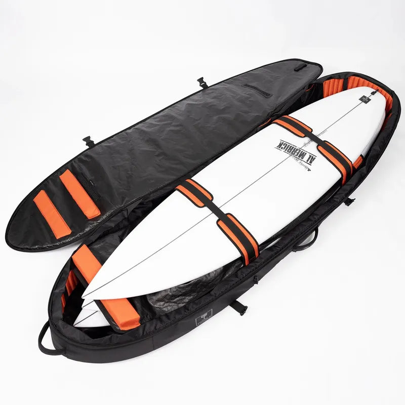 Ocean & Earth 6'0 Apex Double Fish Boardbag - black