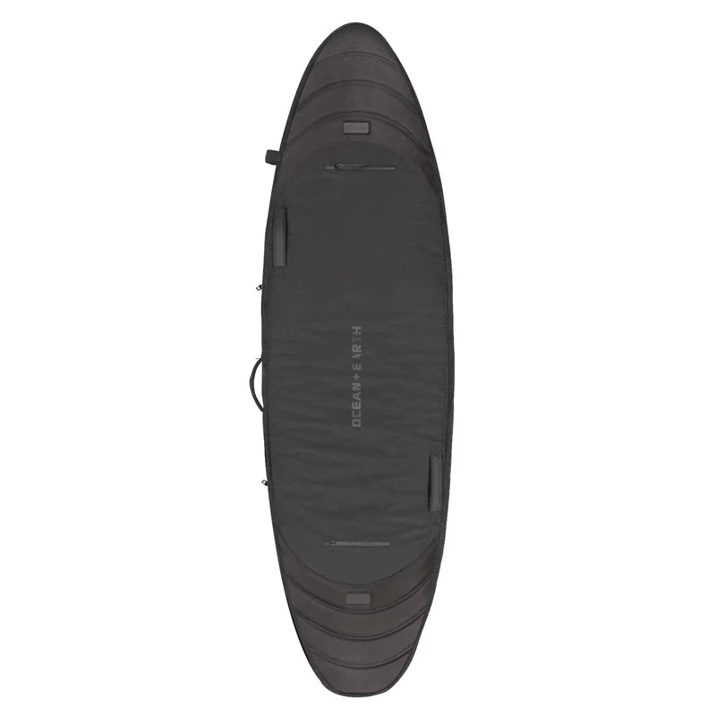 Ocean & Earth 6'0 Apex Triple Shortboard Boardbag - black