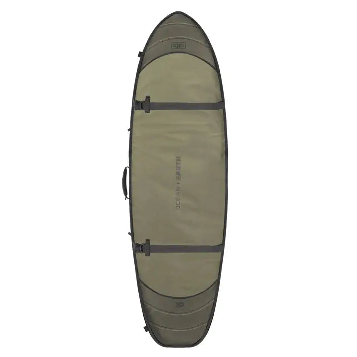 Ocean & Earth 6'4 Double Hypa Short/Fish Cover - khaki