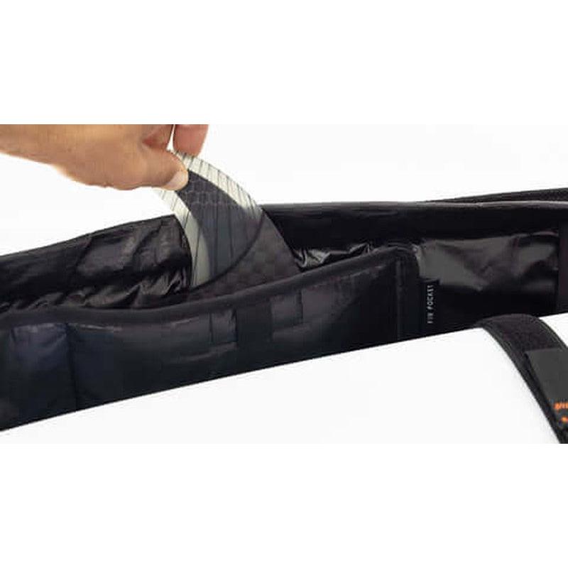 Ocean & Earth 6'4 Hypa Triple Fish/Short Cover - black