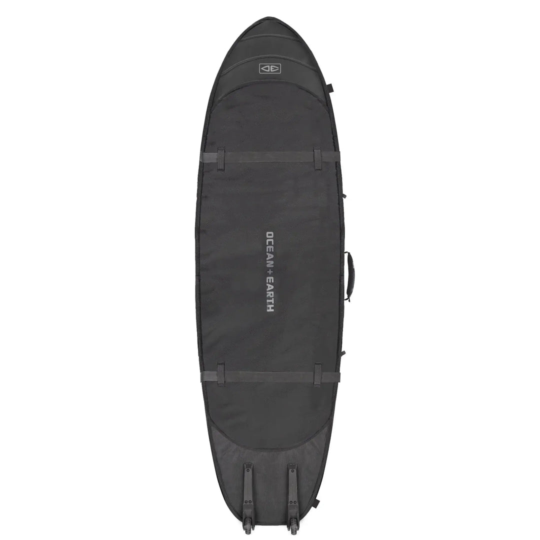 Ocean & Earth 6'4 Triple Wheel Hypa Fish/Short - black