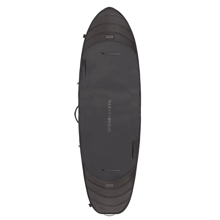Ocean & Earth 6'8 Apex Triple Wheel Fish Boardbag - Black