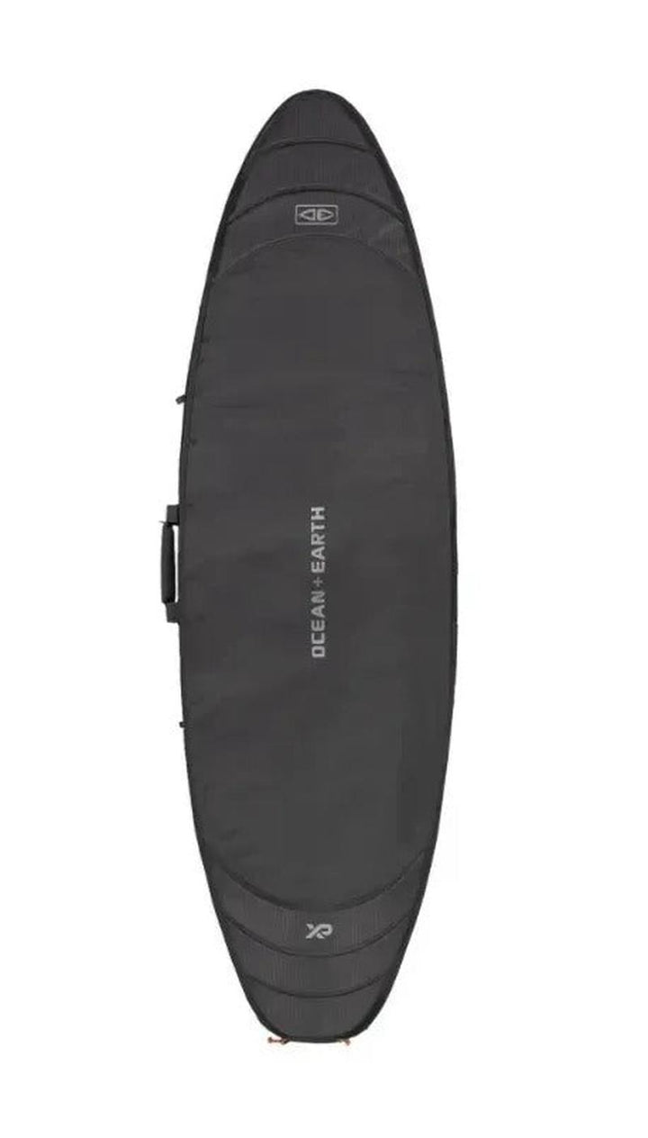 Ocean & Earth 6’8 Hypa Single Shortboard Boardbag - black