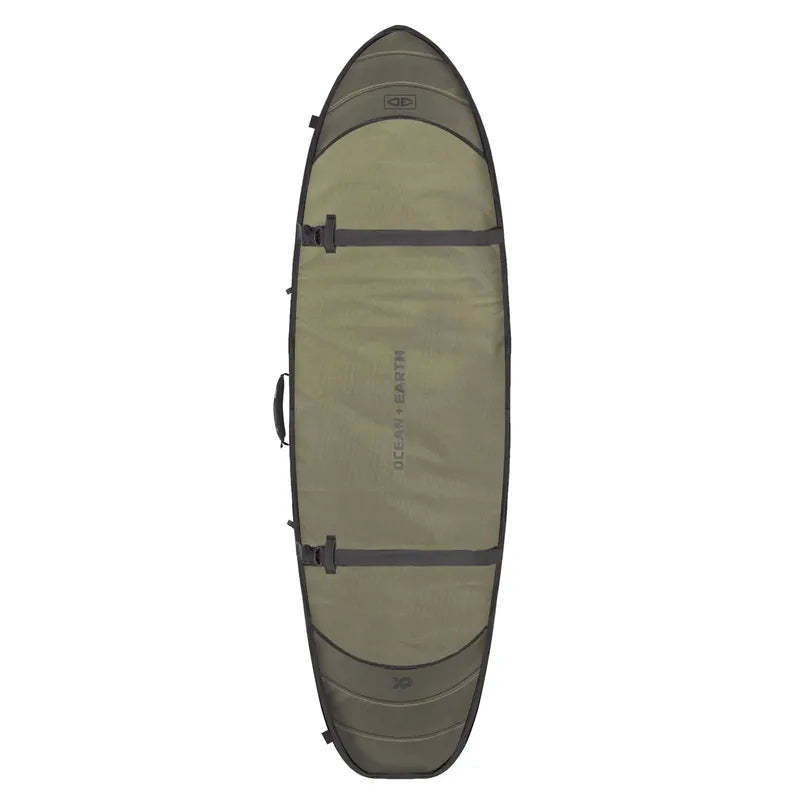 Ocean & Earth 7'0 Hypa Double Fish/Shortboard Cover - khaki