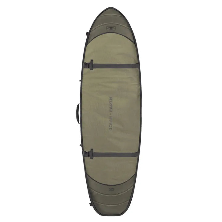Ocean & Earth 7'0 Hypa Double Fish/Shortboard Cover - khaki