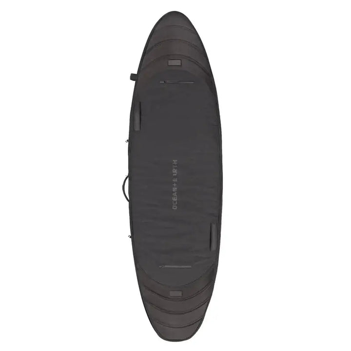 Ocean & Earth 7'6 Apex Double Fish Boardbag - black