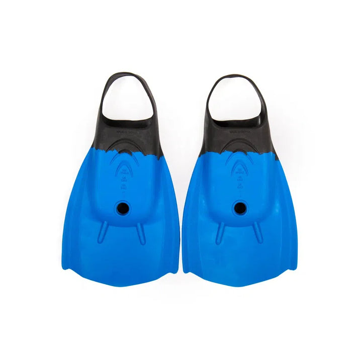 Ocean & Earth Bodyboard Razor Fins - schwarz/blau