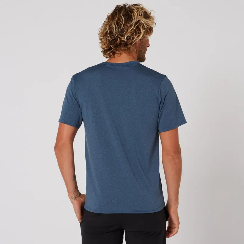 Ocean & Earth Herren Surfshirt kurzarm - Navy Marle