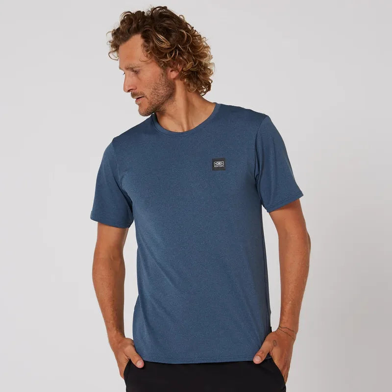Ocean & Earth Herren Surfshirt kurzarm - Navy Marle