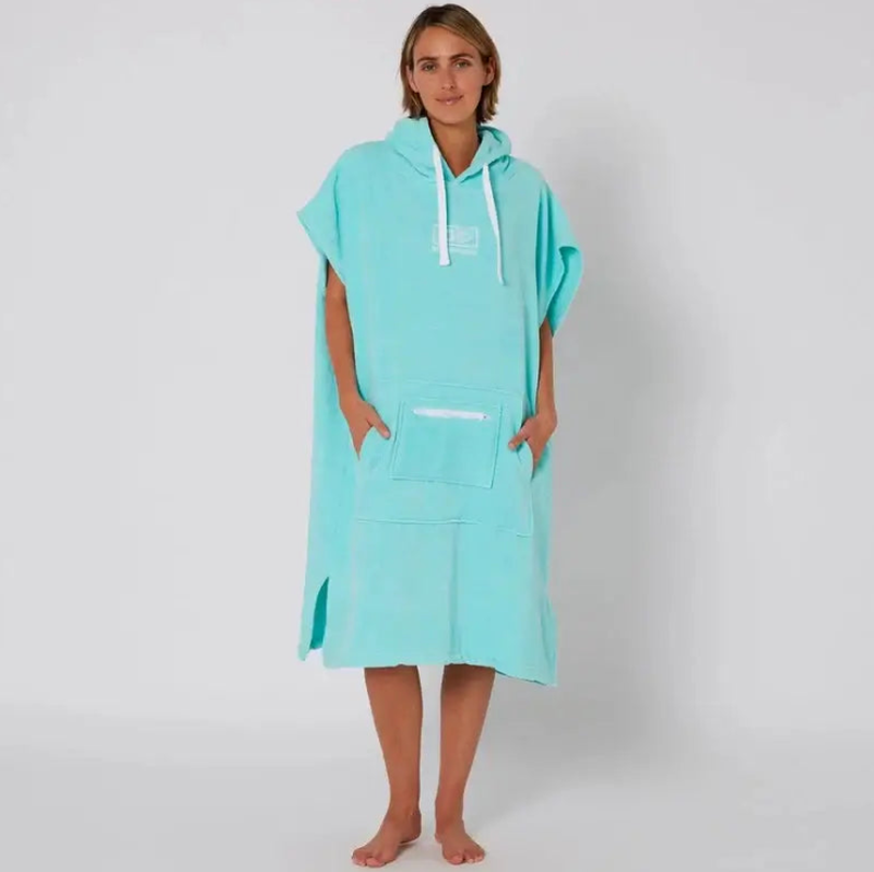 Ocean & Earth Ladies Lightweight Hooded Poncho