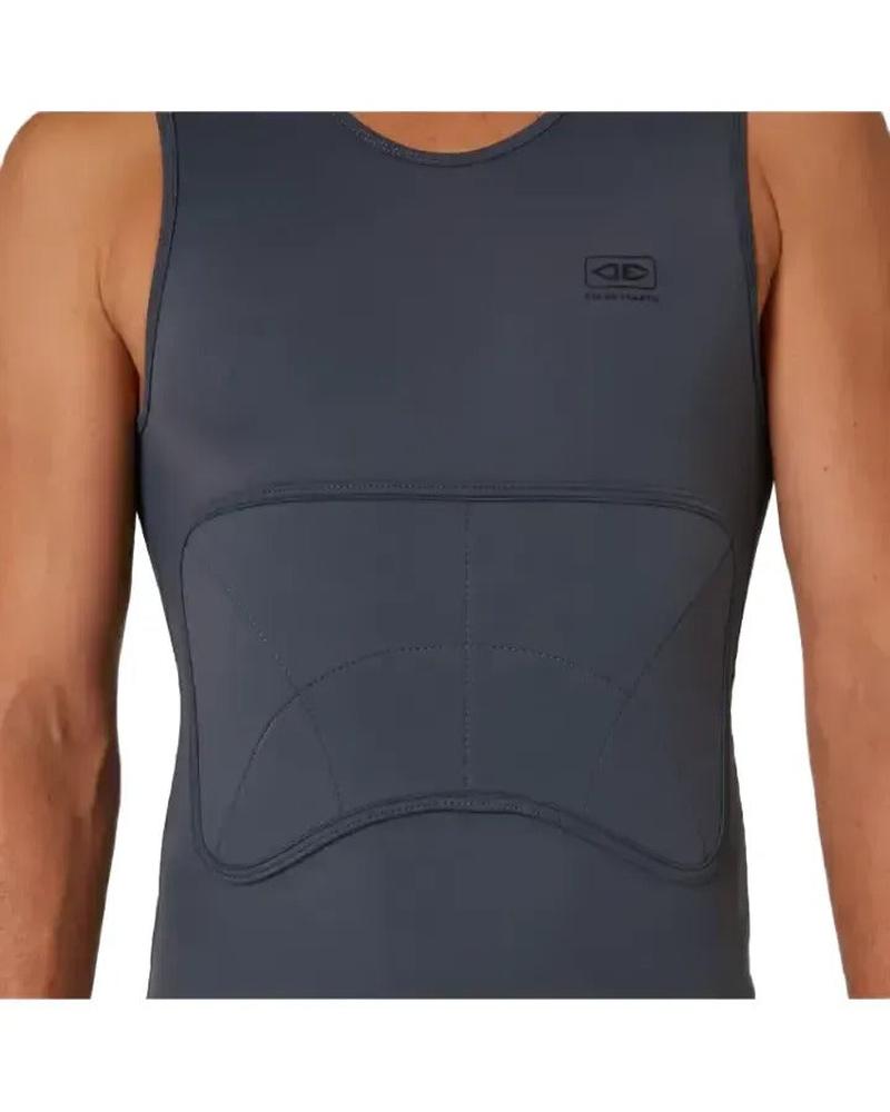 Ocean & Earth Rib Guard Padded Vest - Charcoal