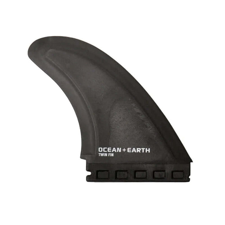 Ocean & Earth Soft Edge Twin Fin - Black