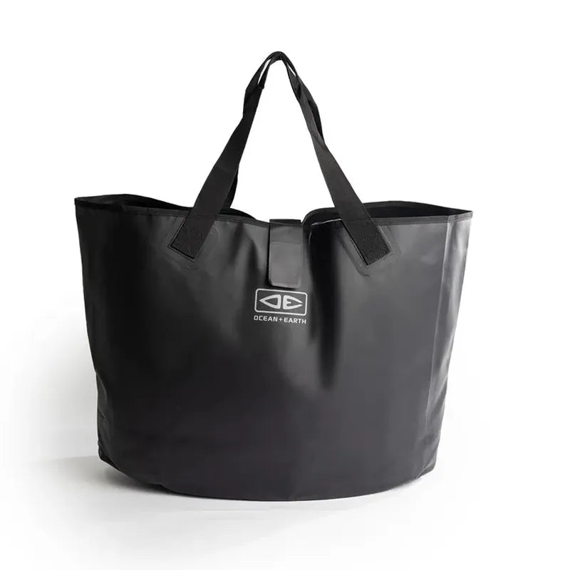 Ocean & Earth Waterproof Beach Tote Bag 80L - Black