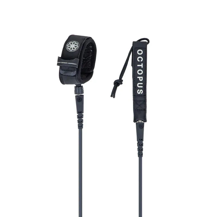 Octopus is Real Leash Mission Control 5'5" - Black