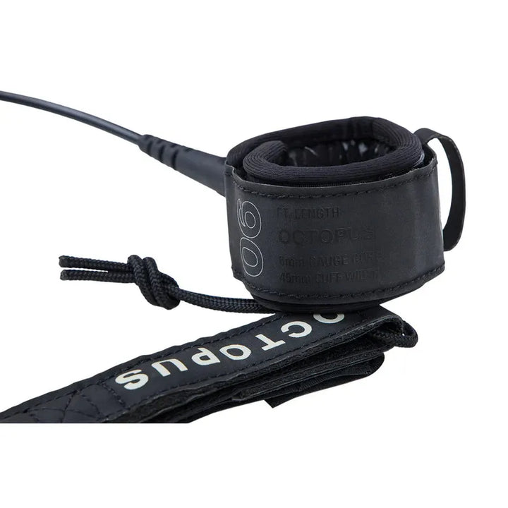 Octopus is Real Leash Mission Control 6" - Black