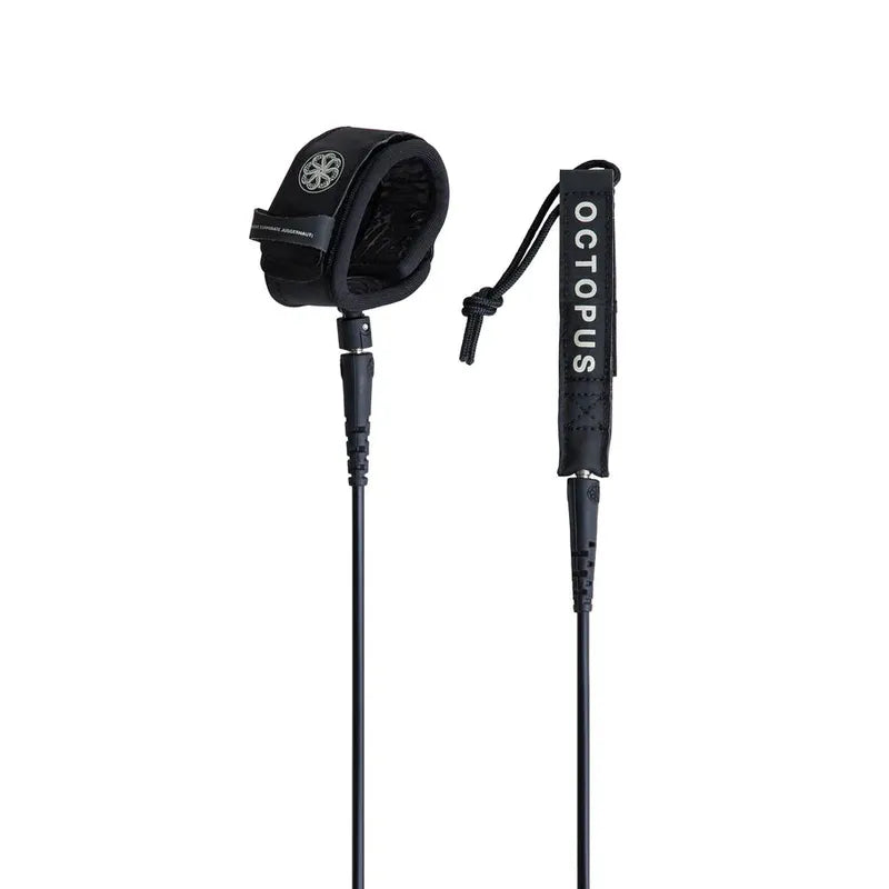 Octopus is Real Leash Mission Control 6" - Black