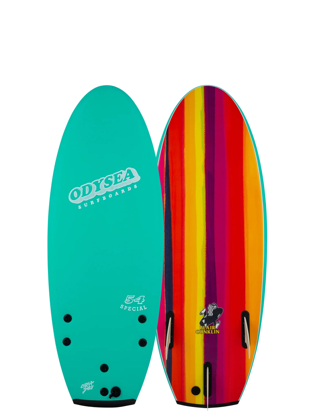 Odysea Surfboards 54 Special Tri Blair Conklin Pro - Turqoise