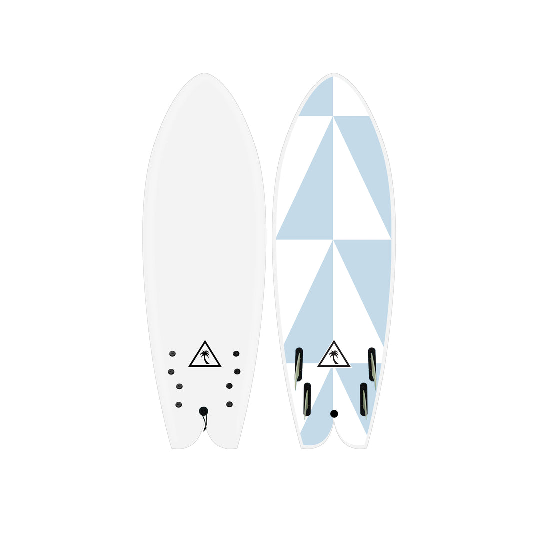 Odysea Surfboards Heritage 5'8" - Weiss
