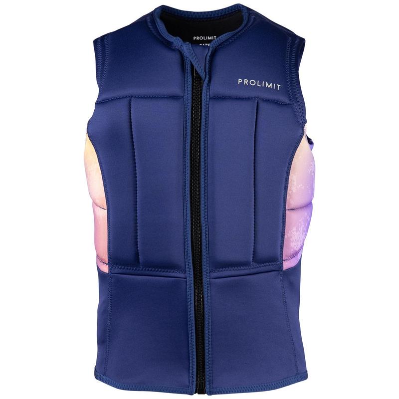 Prolimit Damen Impact Vest HP Fire Frontzip - Blue/Peach