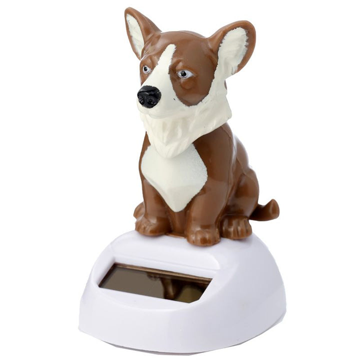 Puckator Solar Wackelfigur Corgi