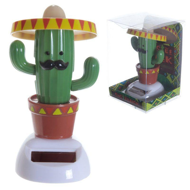 Puckator Solar Wackelfigur Kaktus Jack