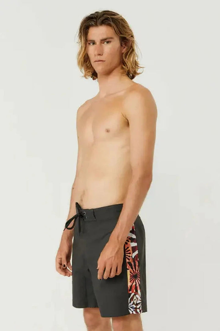 Pukas Herren Boardshort Anemona Side 18'' - dusty black