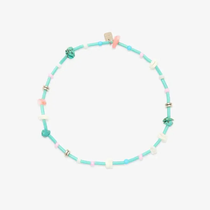 Puravida Anklet Mixed Gemstone